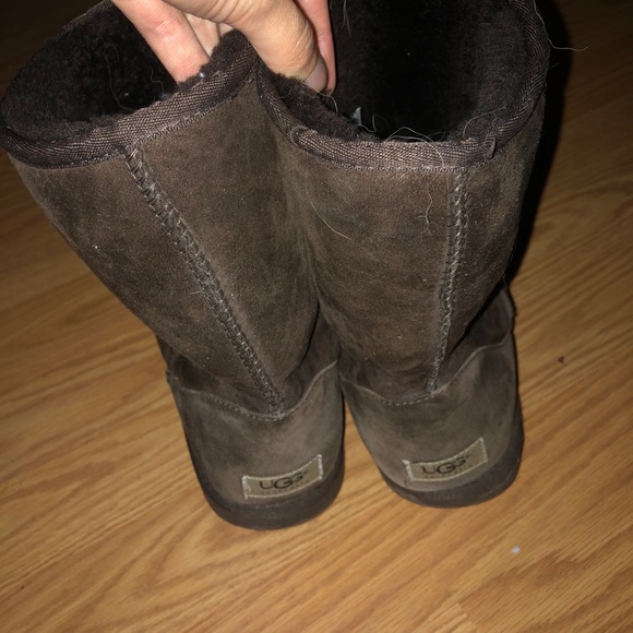 Short chocolate brown Ugg’s - Picture 2 of 3